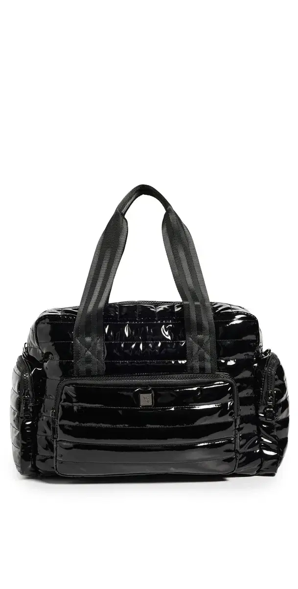 Voyager Tote Black Patent One Size