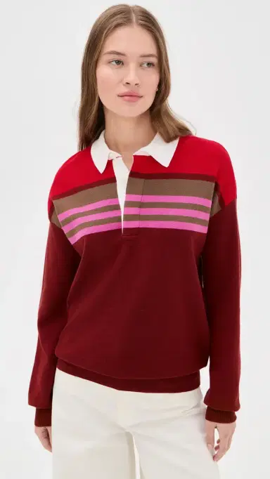 Staud Sail Top Cardinal Multi Stripe | Thumbnail 3