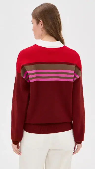 Staud Sail Top Cardinal Multi Stripe | Thumbnail 4