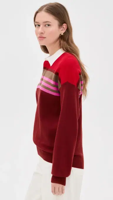 Staud Sail Top Cardinal Multi Stripe | Thumbnail 5