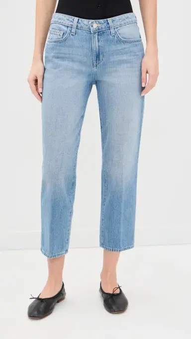 L'Agence Thalina Slouchy Straight Jeans Bellflower | Thumbnail 2 L'Agence Thalina Slouchy Straight Jeans Bellflower | Thumbnail 2
