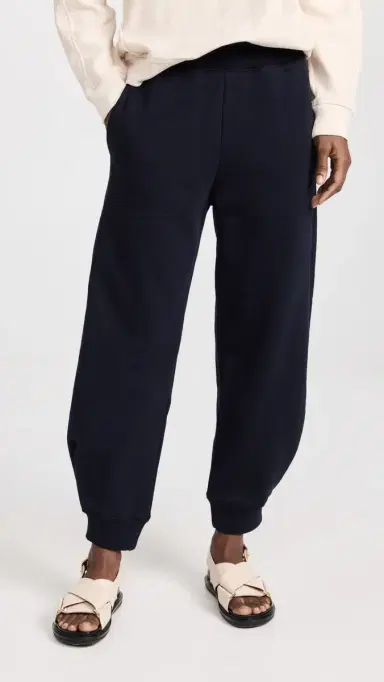 Tibi Calder Long Length Sweatpants Navy | Thumbnail 2 Tibi Calder Long Length Sweatpants Navy | Thumbnail 2