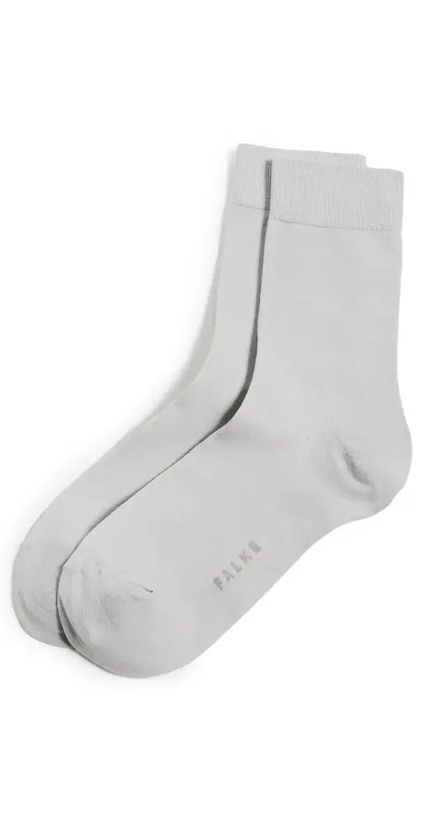 Falke Cotton Touch Ankle Socks Silver