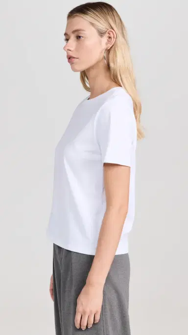 Nothing Please Boxy T-Shirt White | Thumbnail 4