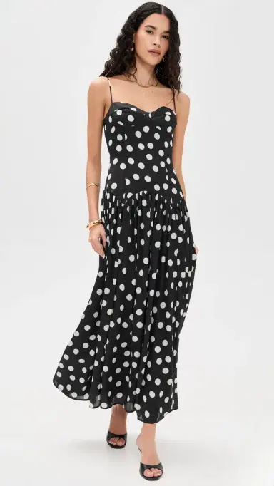 o.p.t o. p.t Auden Dress Black Polka Dot 6 | Thumbnail 2 o.p.t o. p.t Auden Dress Black Polka Dot 6 | Thumbnail 2