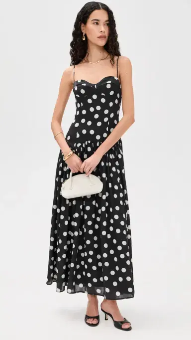 o.p.t o. p.t Auden Dress Black Polka Dot 6 | Thumbnail 5 o.p.t o. p.t Auden Dress Black Polka Dot 6 | Thumbnail 5