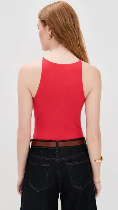 LE BOP Lexi Thong Bodysuit Poppy Red L | Thumbnail 3 LE BOP Lexi Thong Bodysuit Poppy Red L | Thumbnail 3
