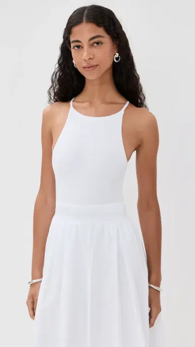 LE BOP Lexi Thong Bodysuit White | Thumbnail 2