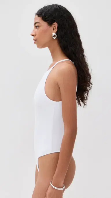 LE BOP Lexi Thong Bodysuit White | Thumbnail 4