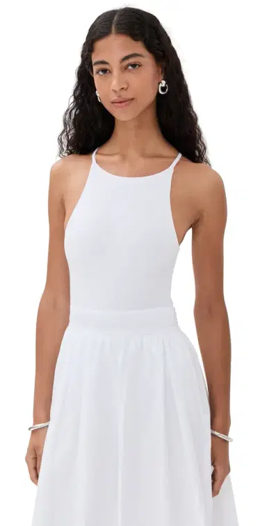LE BOP Lexi Thong Bodysuit White | Thumbnail 1