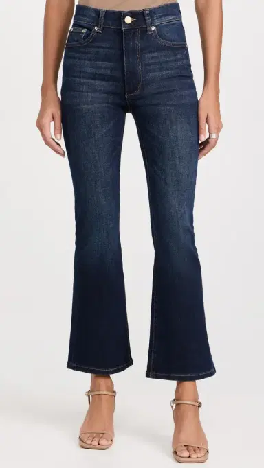DL1961 Bridget Bootcut High Rise Instasculpt Crop Jeans Thunderbird 31 | Thumbnail 2