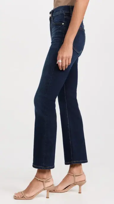 DL1961 Bridget Bootcut High Rise Instasculpt Crop Jeans Thunderbird 31 | Thumbnail 4