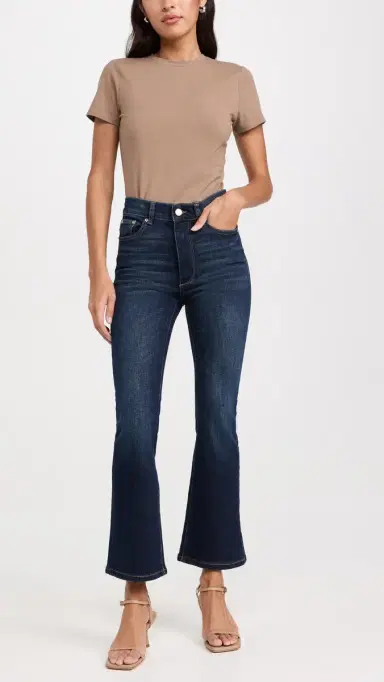 DL1961 Bridget Bootcut High Rise Instasculpt Crop Jeans Thunderbird 31 | Thumbnail 5