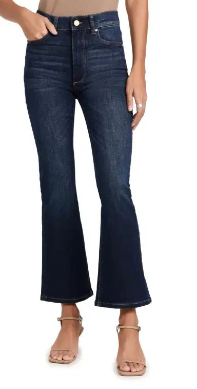 DL1961 Bridget Bootcut High Rise Instasculpt Crop Jeans Thunderbird 31 | Thumbnail 1