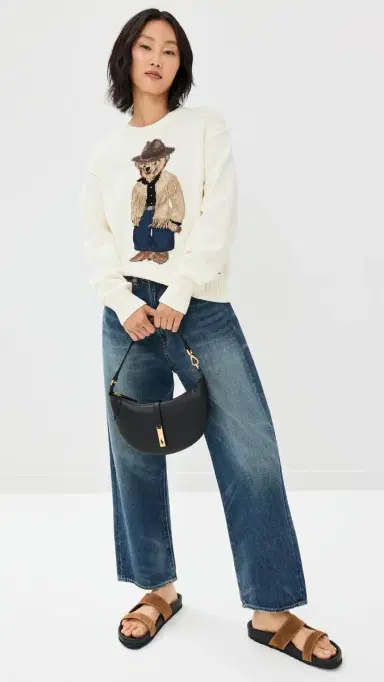 Polo Ralph Lauren Small Grain Shoulder Bag | Thumbnail 3 Polo Ralph Lauren Small Grain Shoulder Bag | Thumbnail 3