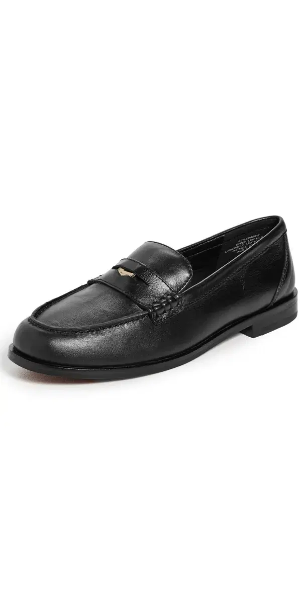 Madewell The Grayson Penny Loafer in Leather True Black