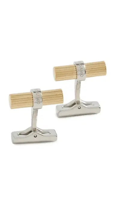 Ferragamo Clink Lighter Cufflinks Gold Tone One Size | Thumbnail 5