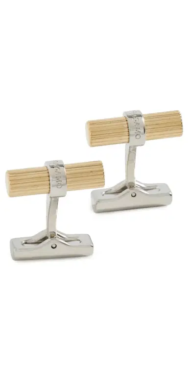 Ferragamo Clink Lighter Cufflinks Gold Tone One Size | Thumbnail 1