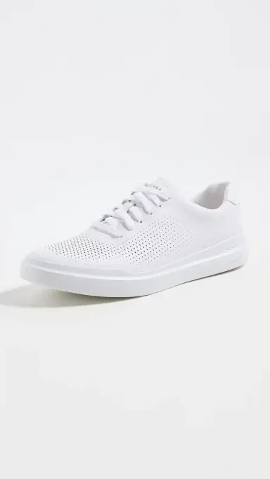 Cole Haan Grandpro Rally Laser Cut Sneakers White | Thumbnail 2