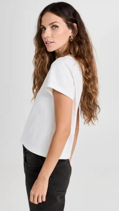 SLVRLAKE Easy Tee Natural White Natural White L | Thumbnail 4 SLVRLAKE Easy Tee Natural White Natural White L | Thumbnail 4