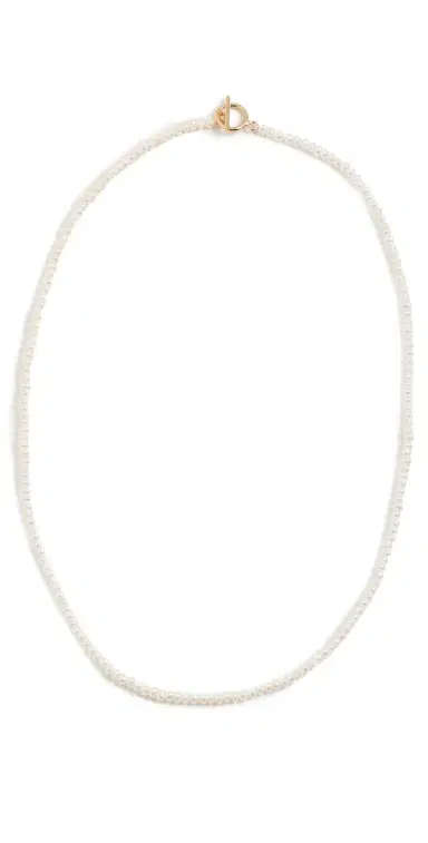 Shashi Pearl Ciel Necklace Gold | Thumbnail 1 Shashi Pearl Ciel Necklace Gold | Thumbnail 1
