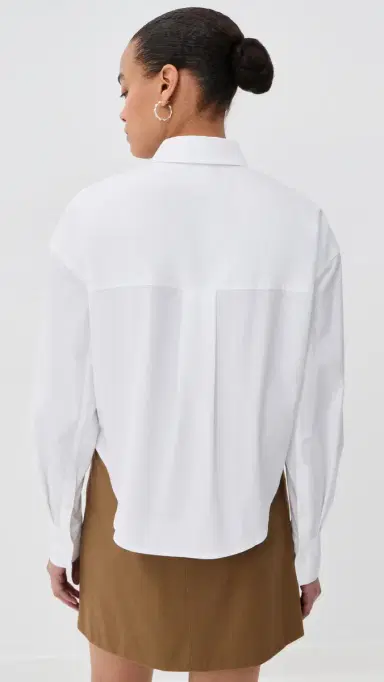 Kallmeyer Tegan Button Down White L | Thumbnail 3