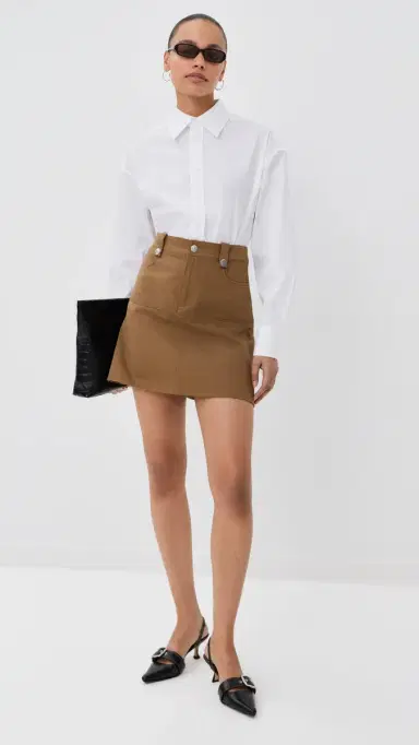 Kallmeyer Tegan Button Down White L | Thumbnail 5
