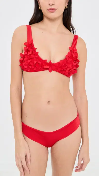 Ancora Aula Bikini Bottoms Red | Thumbnail 4