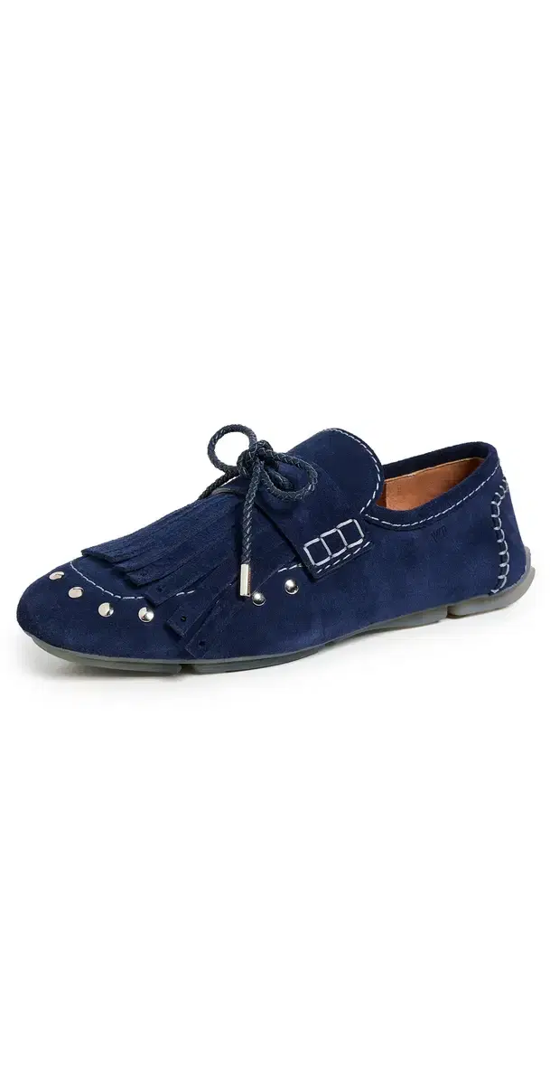 Wales Bonner Montego Tasseled Loafers Navy