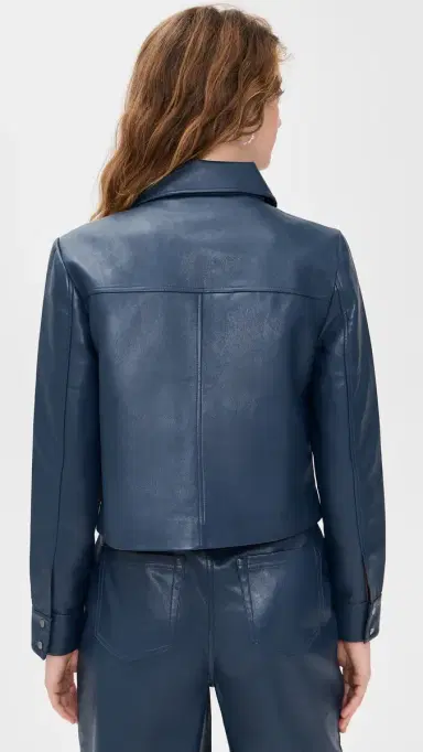 LE BOP Harper Faux Leather Jacket | Thumbnail 3