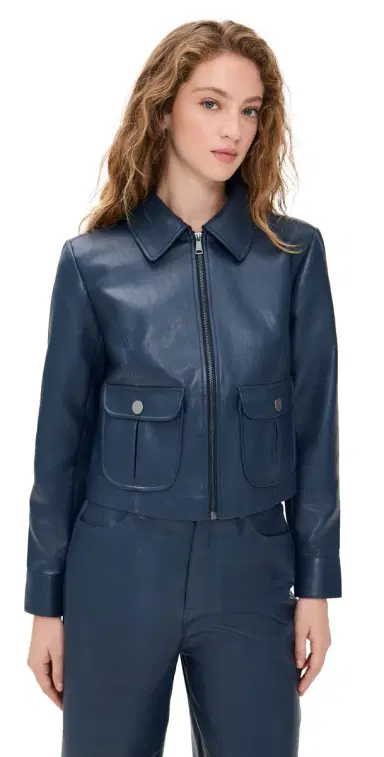 LE BOP Harper Faux Leather Jacket | Thumbnail 1
