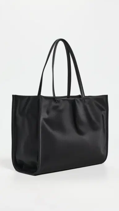 Tory Burch Ella Small Tote Black One Size | Thumbnail 4