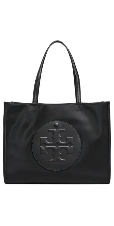 Tory Burch Ella Small Tote Black One Size | Thumbnail 1