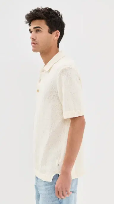 NN07 Randy Boucle Knit Polo | Thumbnail 4 NN07 Randy Boucle Knit Polo | Thumbnail 4