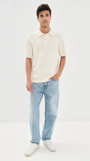 NN07 Randy Boucle Knit Polo | Thumbnail 5 NN07 Randy Boucle Knit Polo | Thumbnail 5