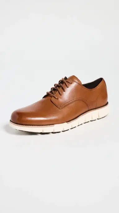 Cole Haan Zergrand Remastered Plain Toe Oxford Sneakers Ch British Tan/ | Thumbnail 2