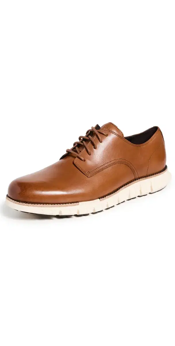 Zergrand Remastered Plain Toe Oxford Sneakers Ch British Tan/