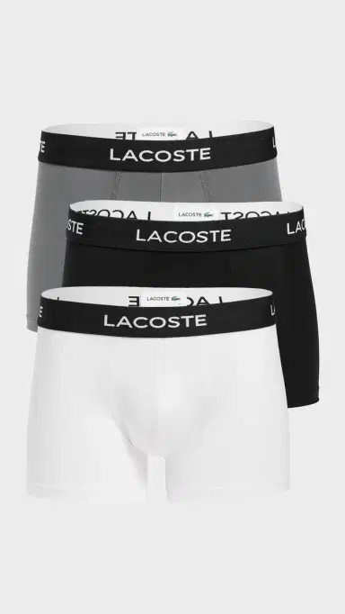 Lacoste Microfiber Trunks 3 Pack Multi S | Thumbnail 2