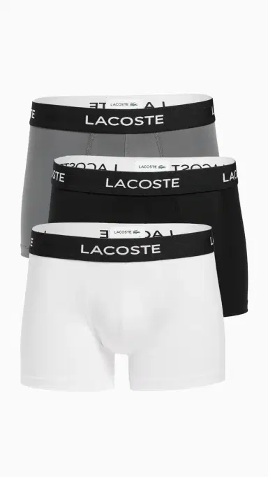 Lacoste Microfiber Trunks 3 Pack Multi S | Thumbnail 6