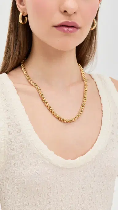 Jenny Bird Rizzo Chain Necklace | Thumbnail 3