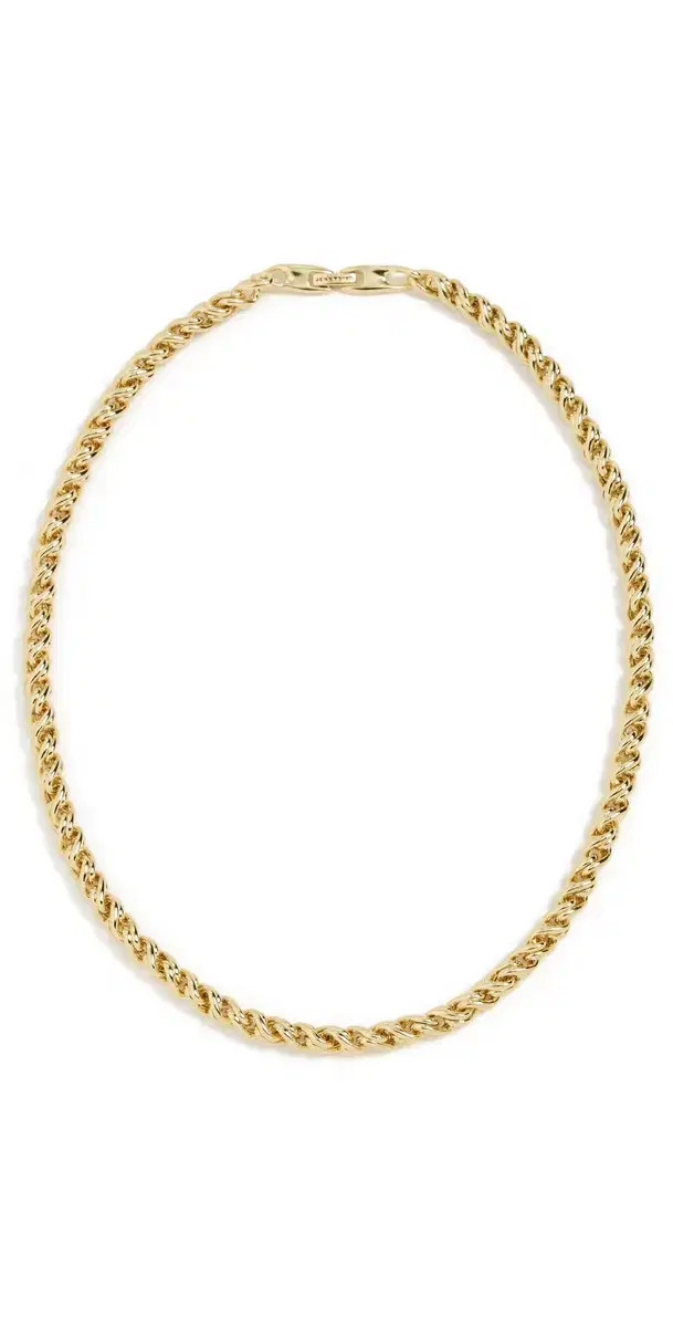 JENNY BIRD Rizzo Chain Necklace Gold One Size
