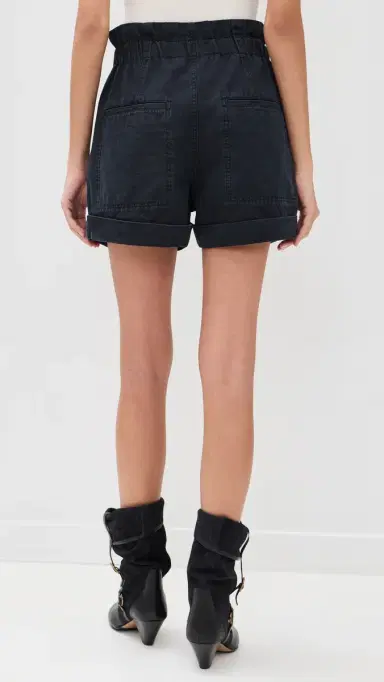 Isabel Marant Étoile Nirma Shorts Black | Thumbnail 3