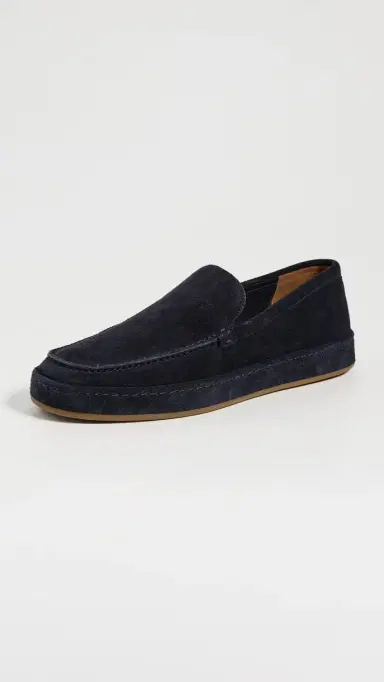 Allen Edmonds Brody Suede Slip Ons Navy 12 | Thumbnail 2