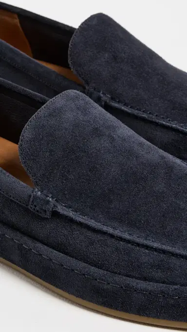Allen Edmonds Brody Suede Slip Ons Navy 12 | Thumbnail 5