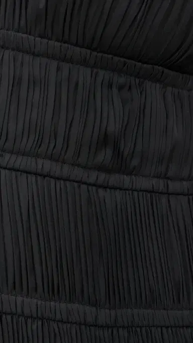 Ulla Johnson Tasneem Deep V Gown Noir | Thumbnail 6