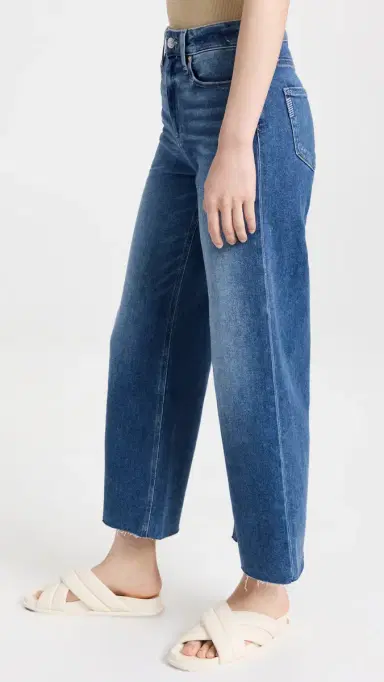 PAIGE Anessa Raw Cuff Jeans Rock Show Distressed 29 | Thumbnail 4