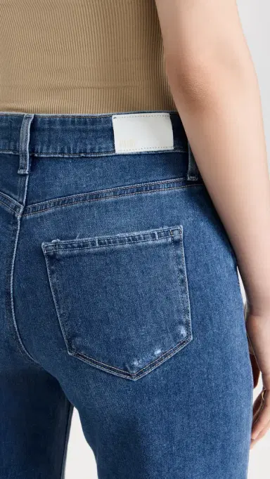 PAIGE Anessa Raw Cuff Jeans Rock Show Distressed 29 | Thumbnail 6