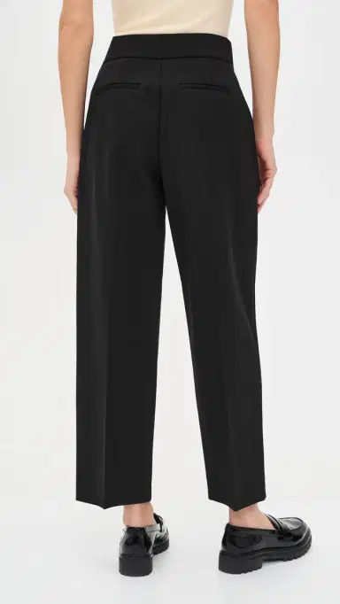 Spanx Ponte Pleated Ankle Pants Classic Black S | Thumbnail 3 Spanx Ponte Pleated Ankle Pants Classic Black S | Thumbnail 3