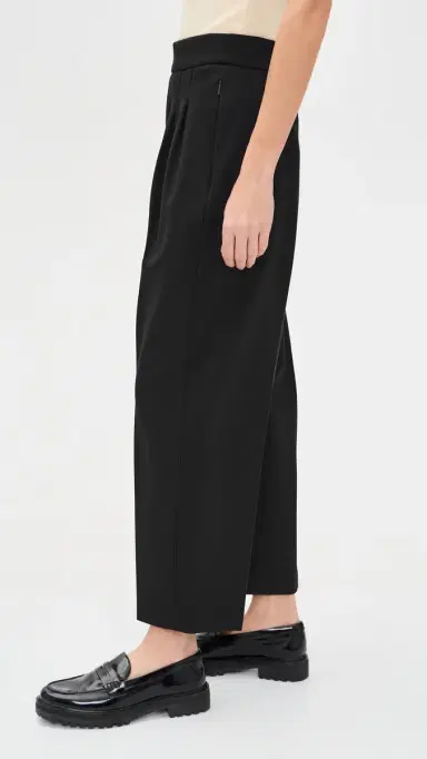 Spanx Ponte Pleated Ankle Pants Classic Black S | Thumbnail 4 Spanx Ponte Pleated Ankle Pants Classic Black S | Thumbnail 4