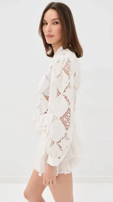 Isabel Marant Nina Top White | Thumbnail 4 Isabel Marant Nina Top White | Thumbnail 4